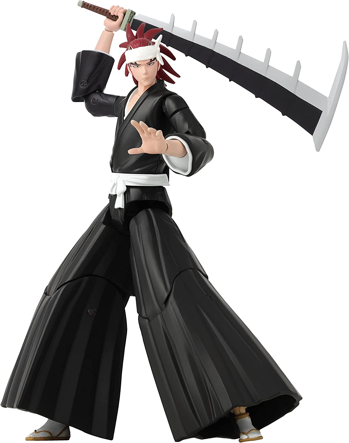 Renji Abarai Figura de Acción Bleach Anime Heroes Bandai 16 Cm