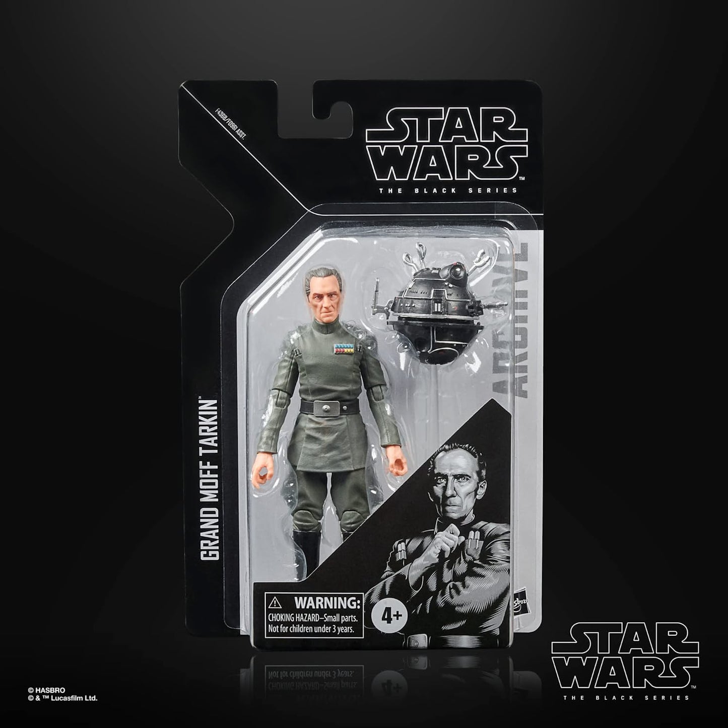 Grand Moff Tarkin Figura De Acción Star Wars The Black Series Vader Archive Hasbro 16 Cm