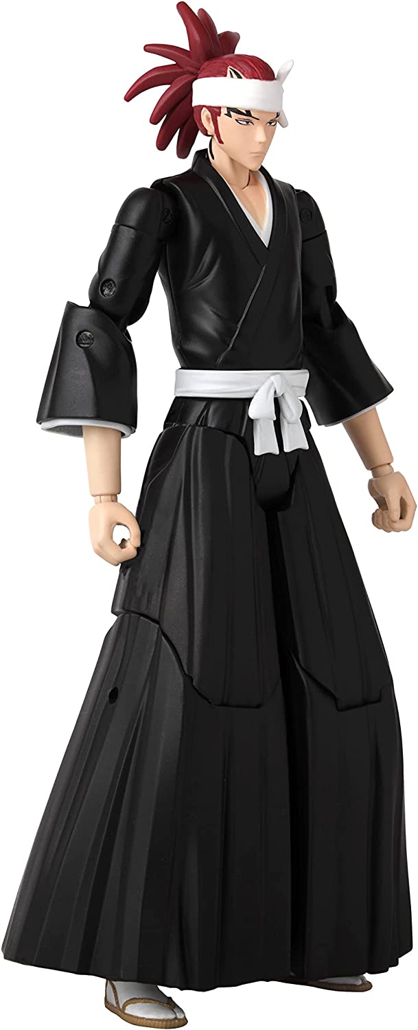 Renji Abarai Figura de Acción Bleach Anime Heroes Bandai 16 Cm
