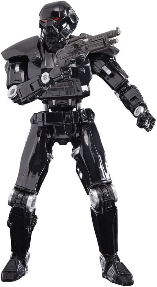 Dark Trooper Figura De Acción Star Wars The Mandalorian Black Series Hasbro 16 Cm