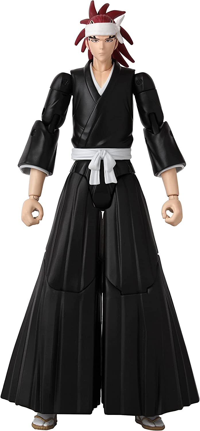 Renji Abarai Figura de Acción Bleach Anime Heroes Bandai 16 Cm
