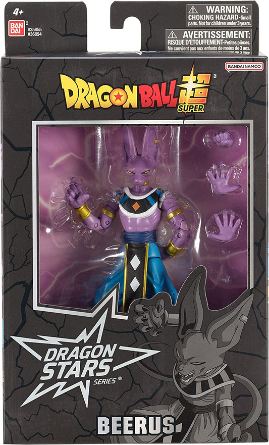 Beerus - Bills Figura de Acción Version 2 Dragon Ball Super Dragon Stars Bandai 16 Cm