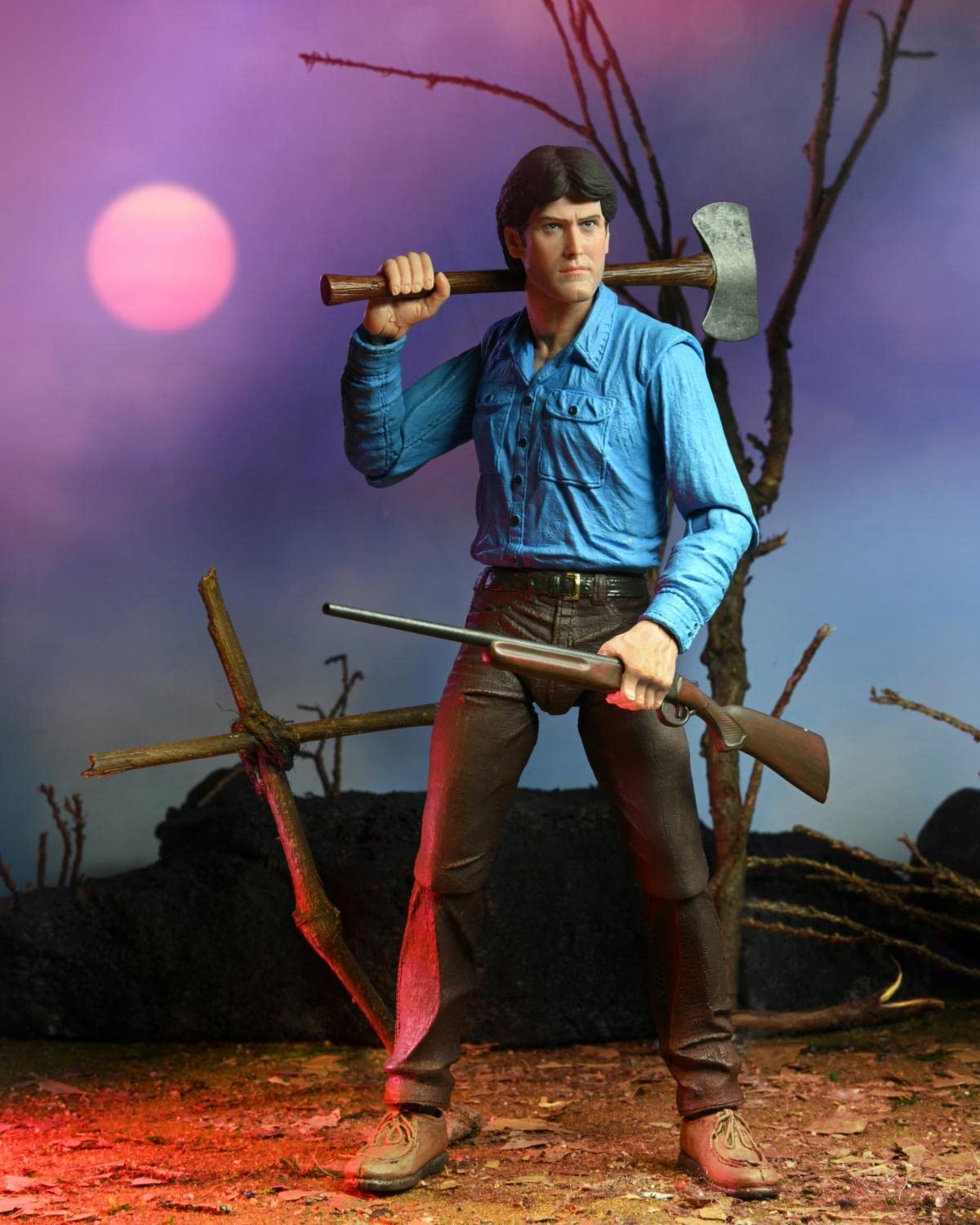 Ash Figura De Acción Ash Vs Evil Dead Neca Ultimate 18 Cm