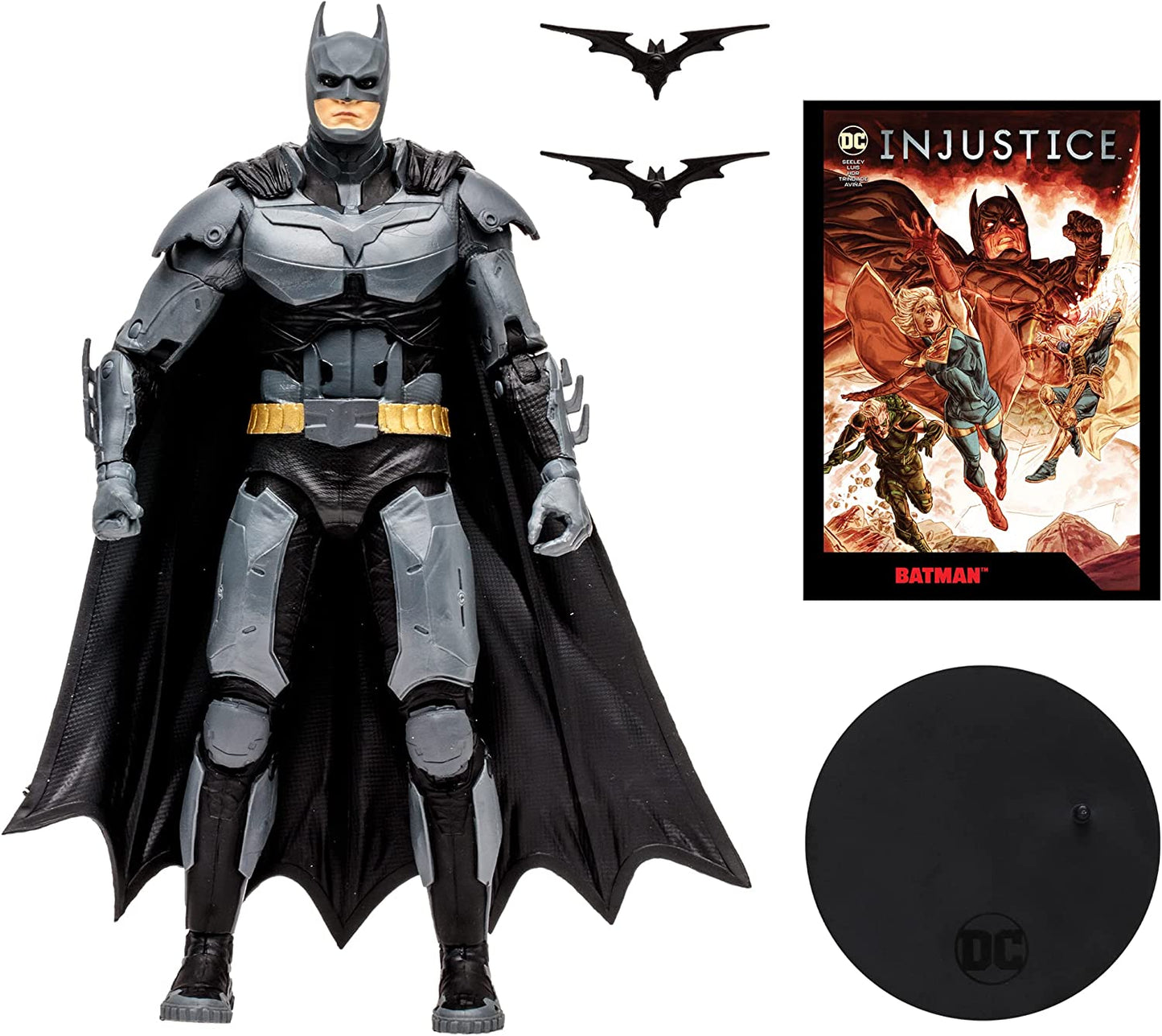 Batman Figura De Acción Comic Injustice 2 Justice League DC Direct Mcfarlane Toys 18 Cm