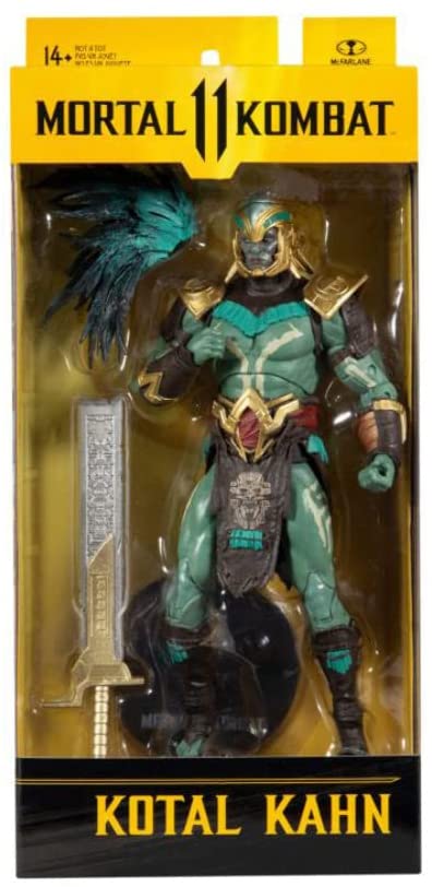 Kotal Kahn Figura De Acción Mortal Kombat Mcfarlane Toys 19 Cm