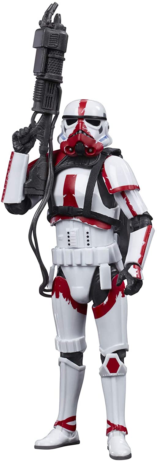 Incinerator Trooper Figura De Acción Star Wars Black Series Hasbro 16 Cm