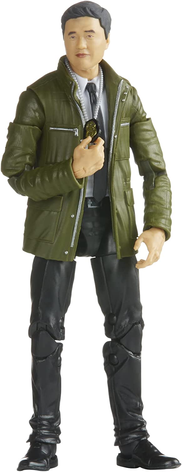 Agent Jimmy Woo Figura De Acción Wandavision Marvel Legends Hasbro 16 Cm BAF Khonshu