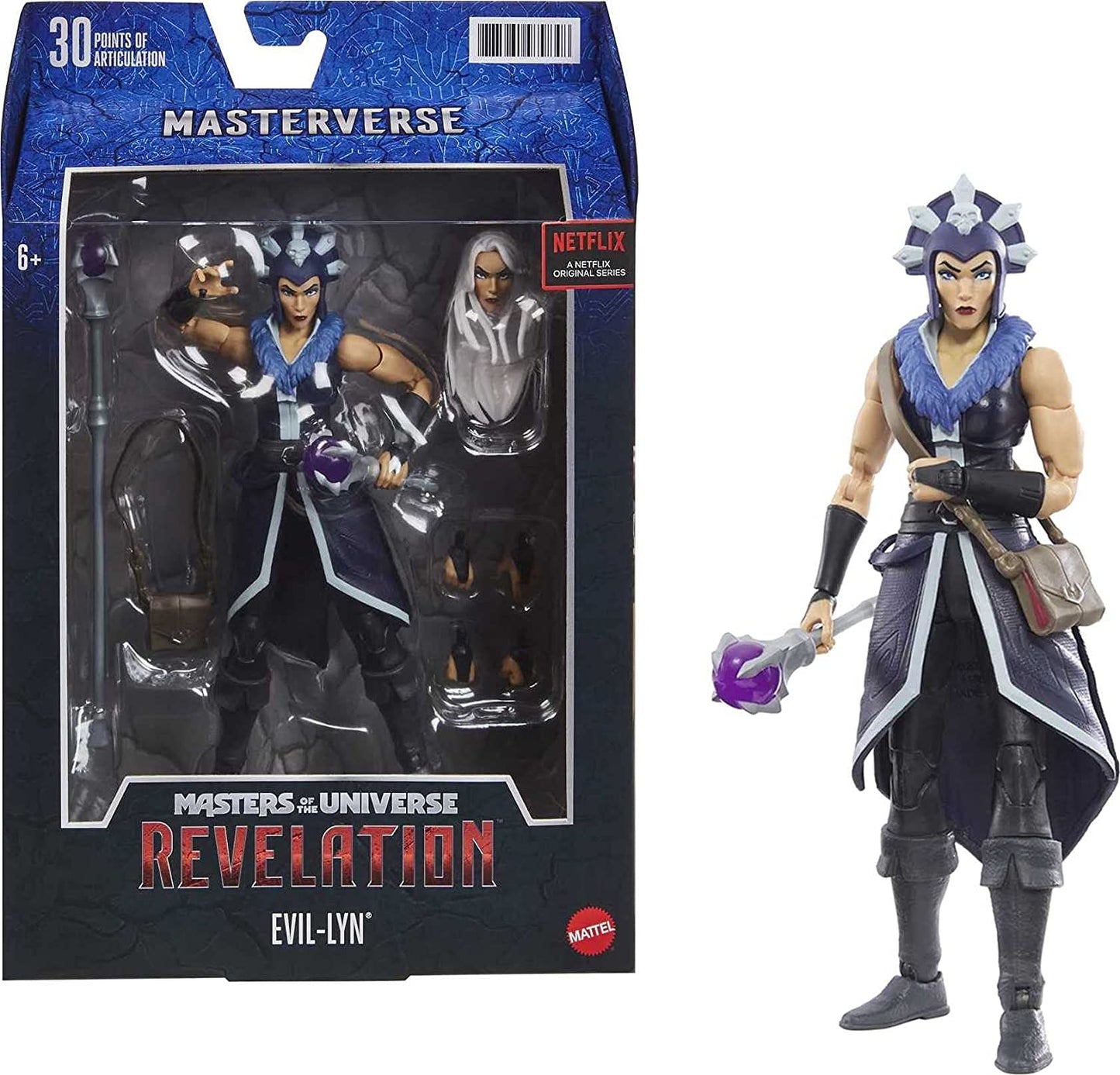 Evil Lyn Figura de Acción Masters Of The Universe Masterverse Mattel 18 Cm