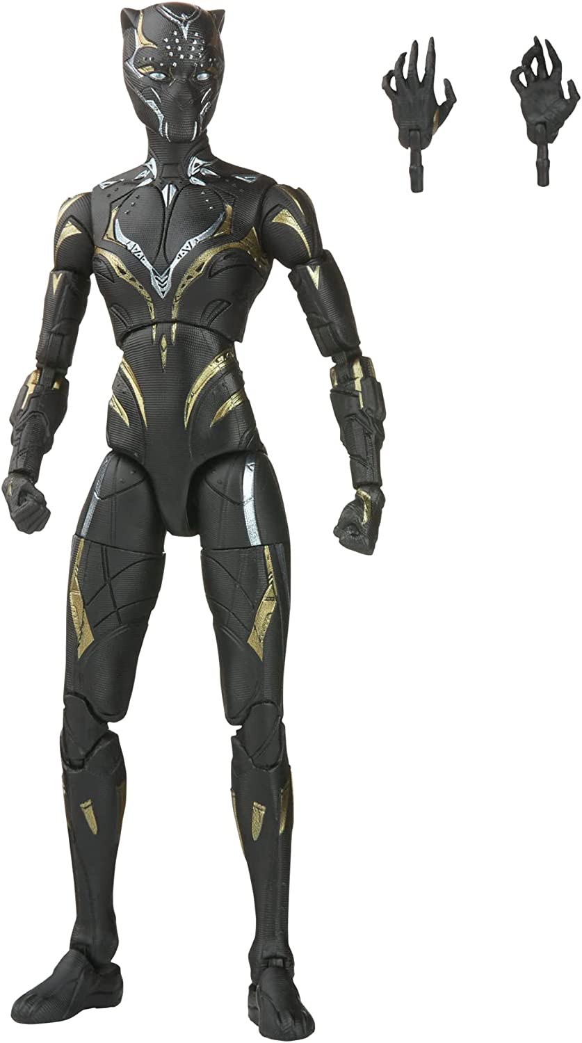 Shuri Black Panther Figura De Acción Black Panther Wakanda Forever Marvel Legends Hasbro 16 Cm