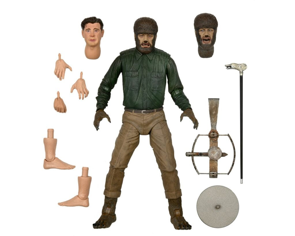 Hombre Lobo Figura De Acción The Wolf Man Universal Monsters Neca Ultimate 18 Cm