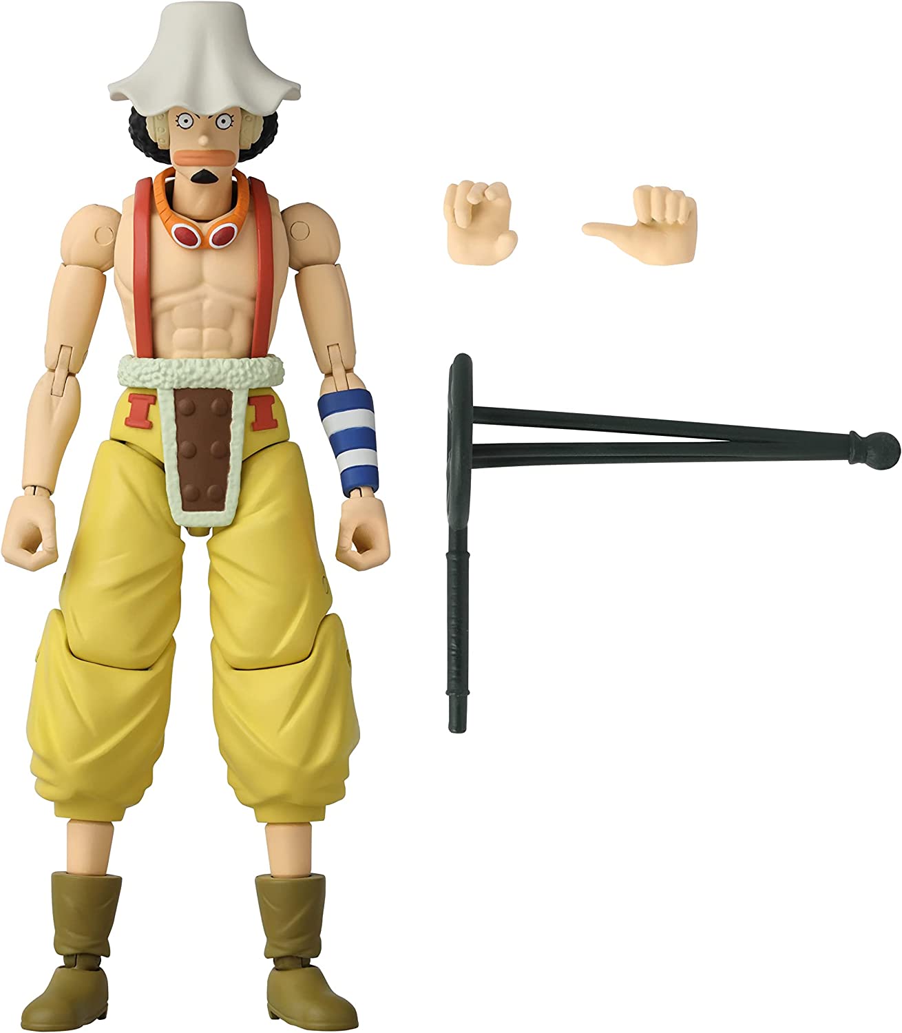 Usopp Figura Acción One Piece Anime Heroes Bandai 16 Cm