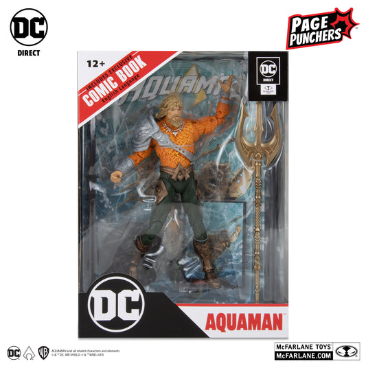 Aquaman Comic Clásico Figura De Acción Aquaman Comic Dc Mcfarlane Toys 19 Cm