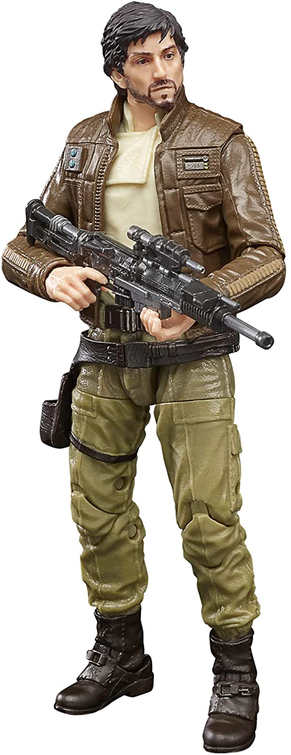 Cassian Andor Figura De Acción Star Wars Rogue One Black Series Hasbro 16 Cm