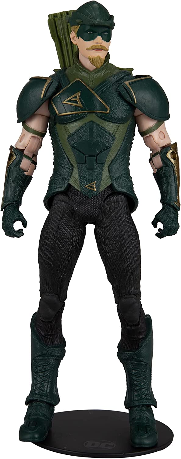 Green Arrow / Flecha Verde Figura De Acción Injustice 2 Comic Dc Multiverse Mcfarlane Toys 18 cm