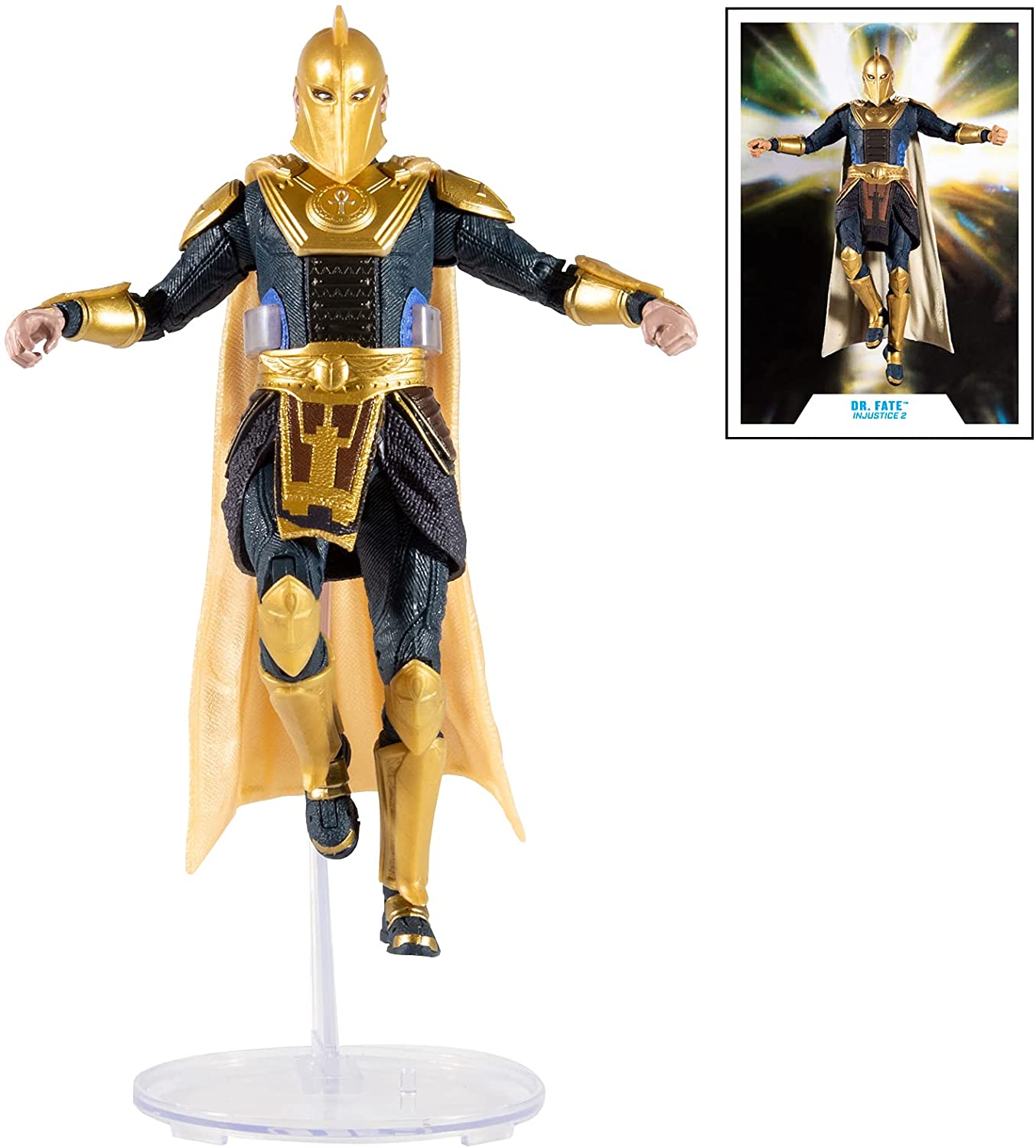 Dr Fate Figura De Acción Dc Injustice Dc Mcfarlane Toys 18 Cm
