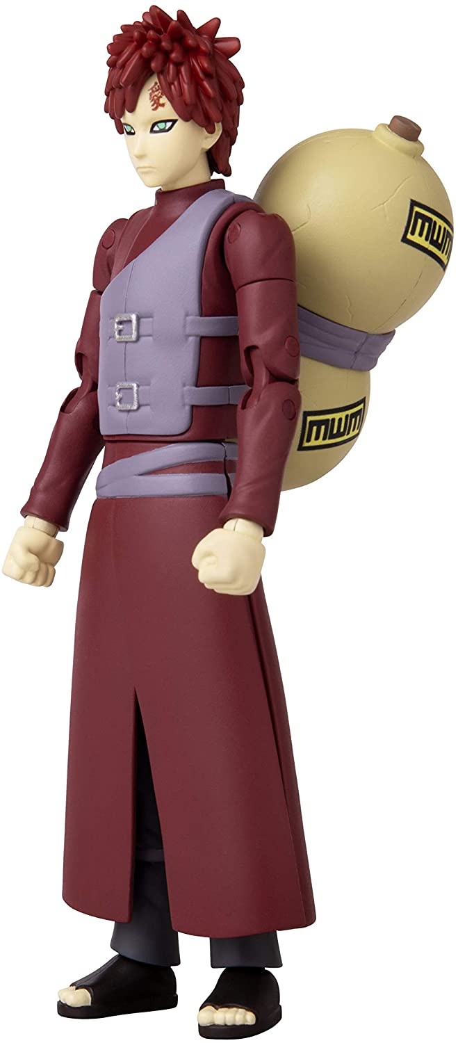 Gaara Figura de Acción Naruto Shippuden Anime Heroes Bandai 16 Cm