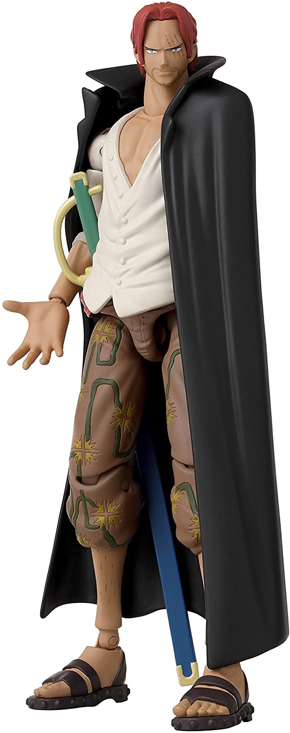 Shanks Figura Acción One Piece Anime Heroes Bandai 16 Cm