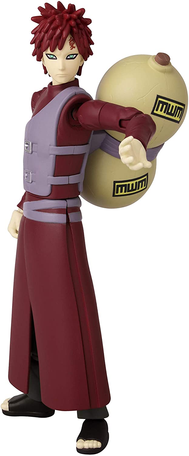Gaara Figura de Acción Naruto Shippuden Anime Heroes Bandai 16 Cm