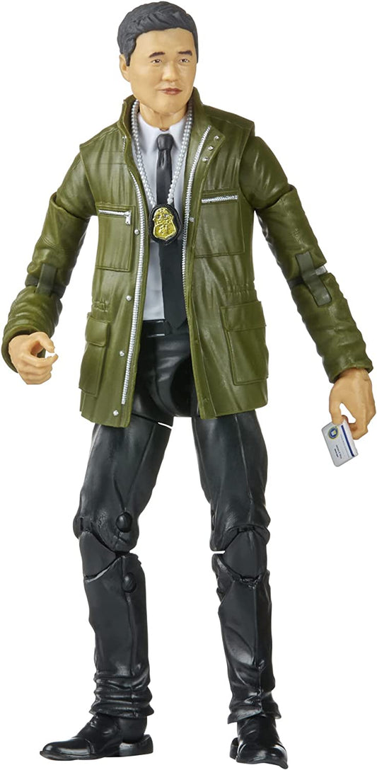 Agent Jimmy Woo Figura De Acción Wandavision Marvel Legends Hasbro 16 Cm BAF Khonshu