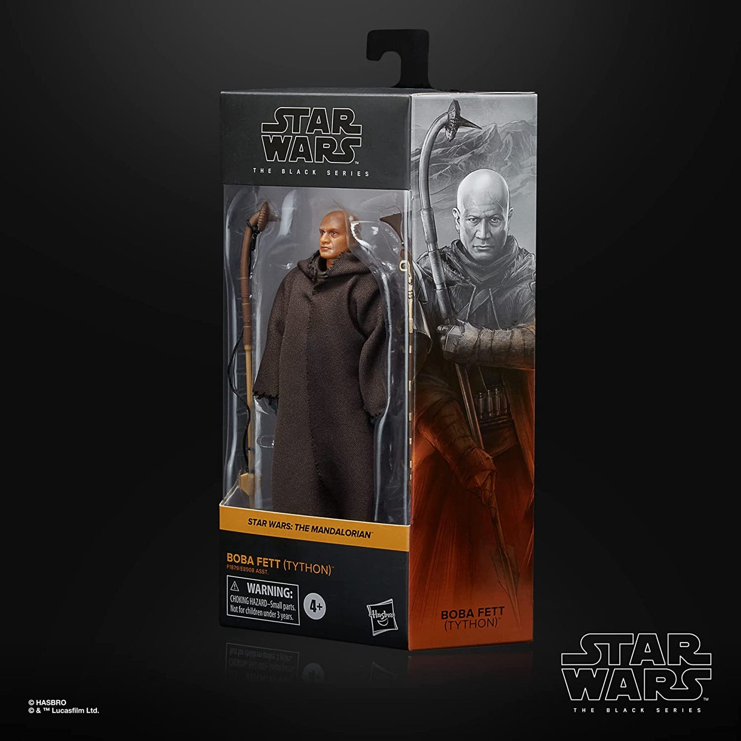 Boba Fett Tython Figura de Acción Star Wars The Mandalorian Black Series Hasbro 16 cm