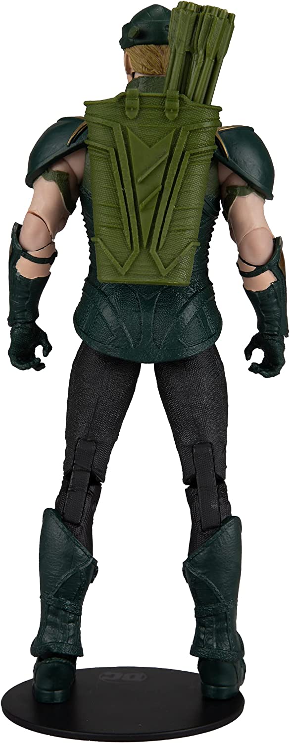 Green Arrow / Flecha Verde Figura De Acción Injustice 2 Comic Dc Multiverse Mcfarlane Toys 18 cm