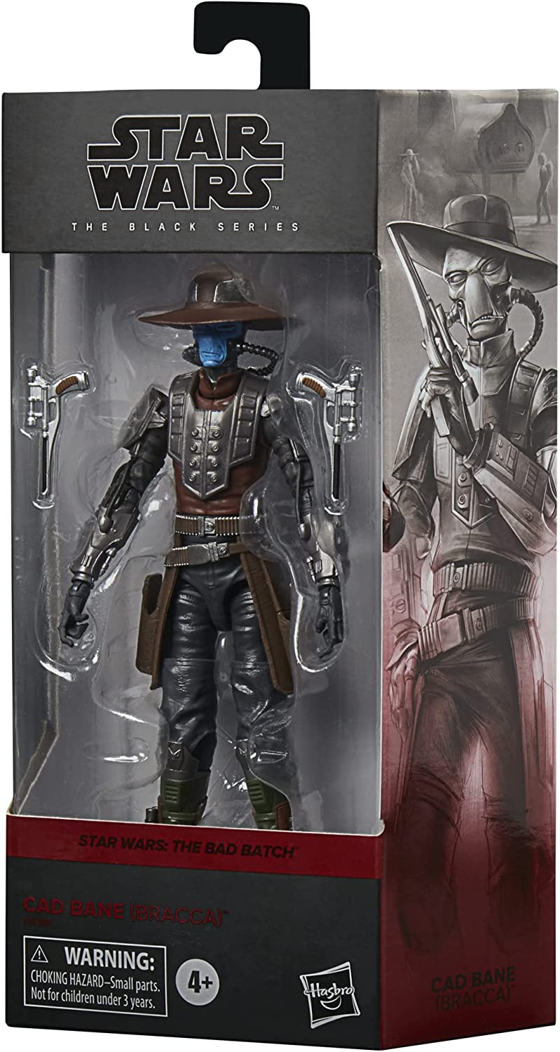 Cad Bane Bracca Figura De Acción Star Wars The Bad Batch Black Series Hasbro 16 Cm