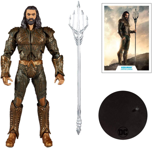 Aquaman Figura De Acción Justice League Dc Mcfarlane Toys 19 Cm