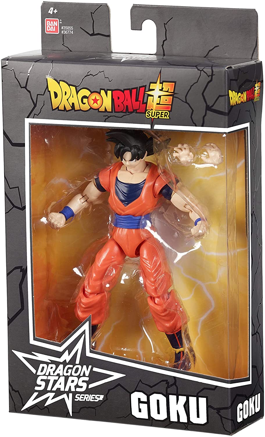 Goku Estado Base Figura De Acción Dragon Ball Super Dragon Stars Bandai 16 Cm