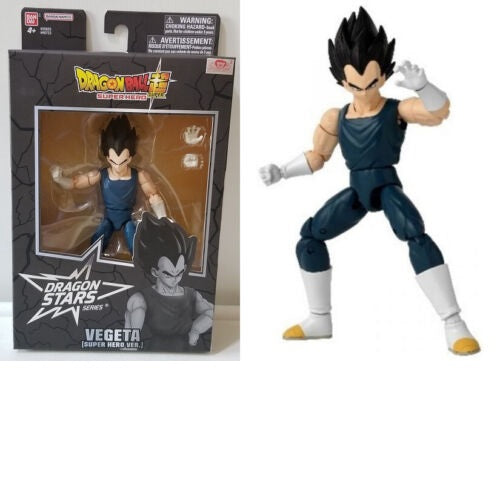 Vegeta Base Figura De Acción Dragon Ball Super Hero Dragon Stars Bandai 15 Cm