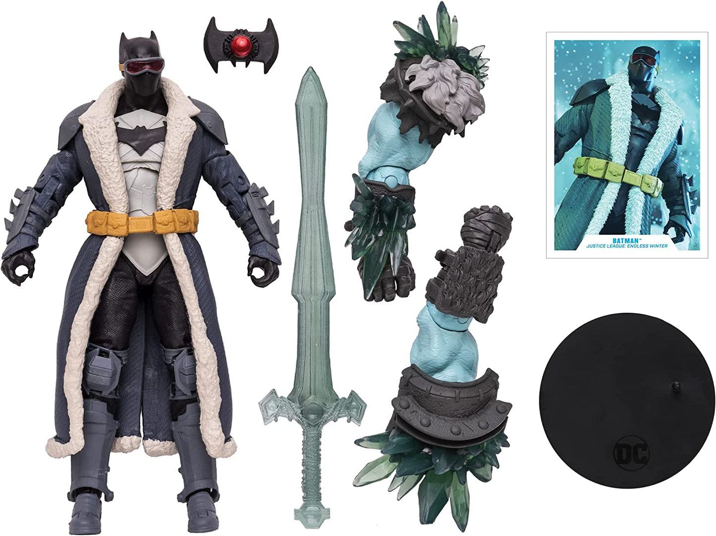 Batman Figura De Acción Endless Winter Dc Multiverse Mcfarlane Toys 18 cm BAF Frost King