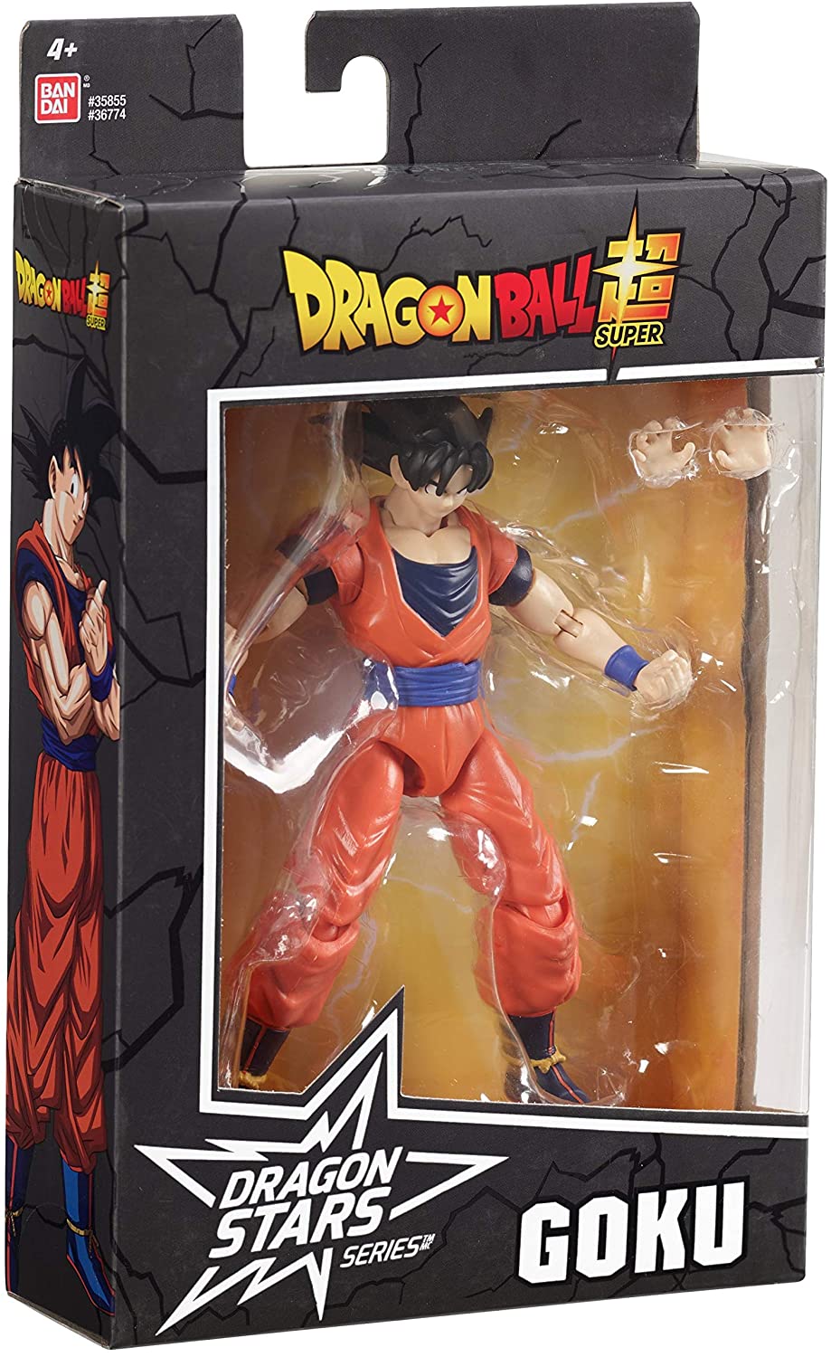 Goku Estado Base Figura De Acción Dragon Ball Super Dragon Stars Bandai 16 Cm