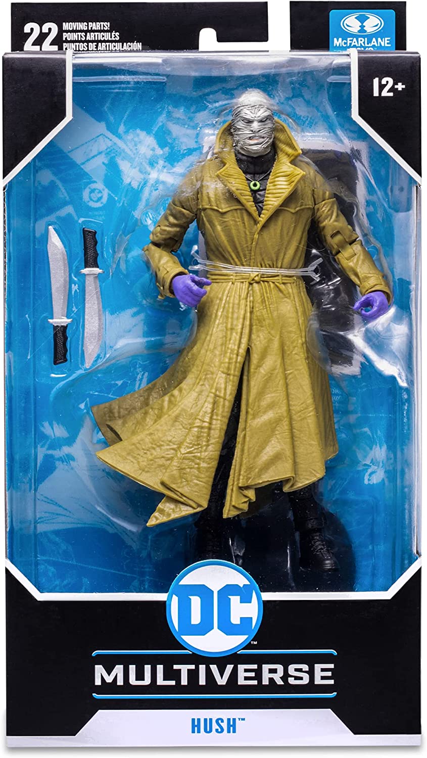 Hush Figura De Acción Dc Batman Hush Dc Multiverse Mcfarlane Toys 18 cm