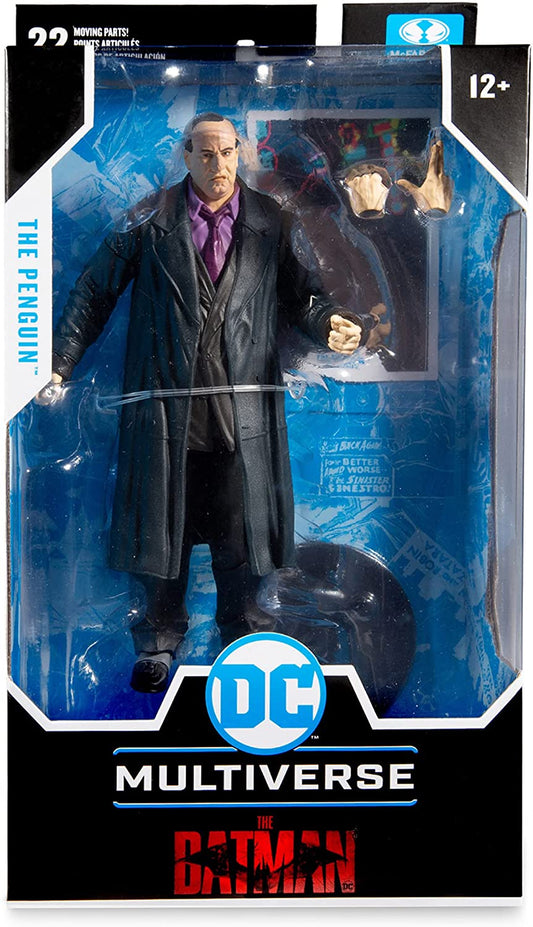 The Penguin Figura De Acción The Batman Movie Dc Multiverse Mcfarlane Toys 18 cm