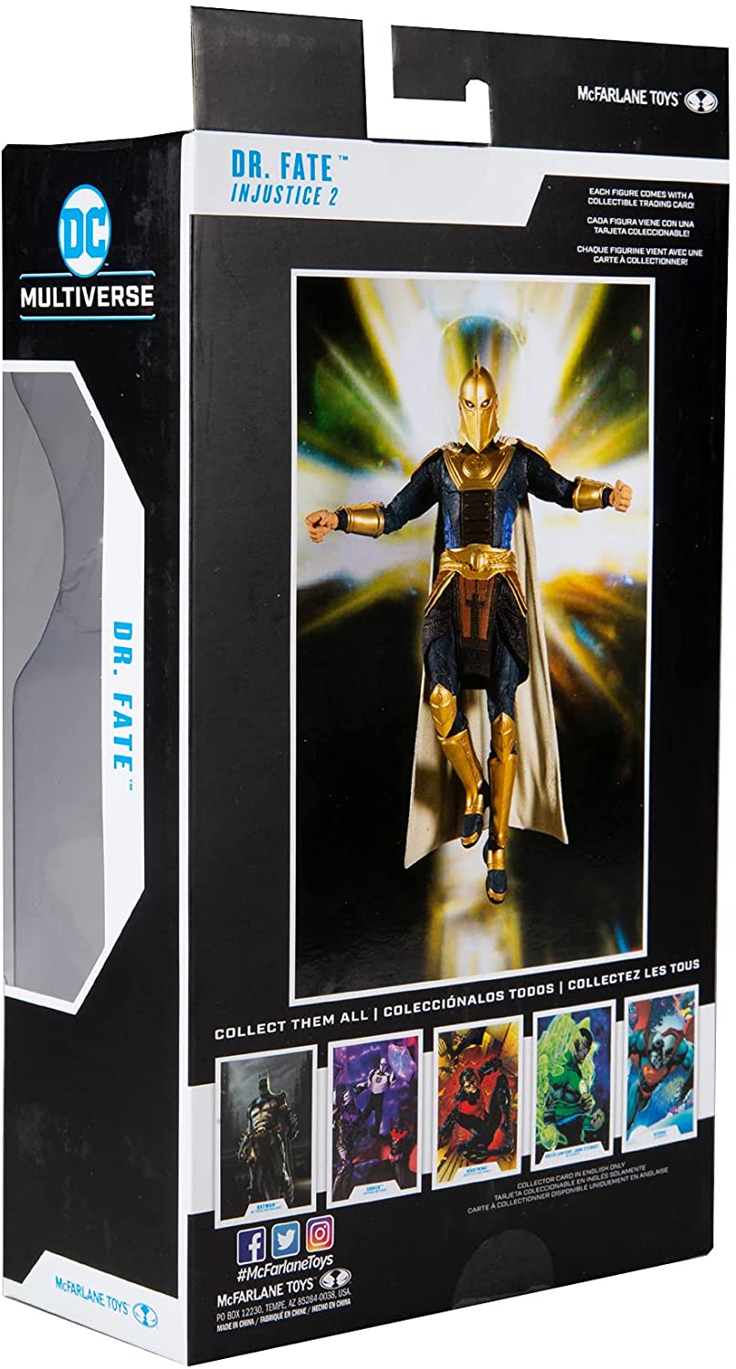 Dr Fate Figura De Acción Dc Injustice Dc Mcfarlane Toys 18 Cm