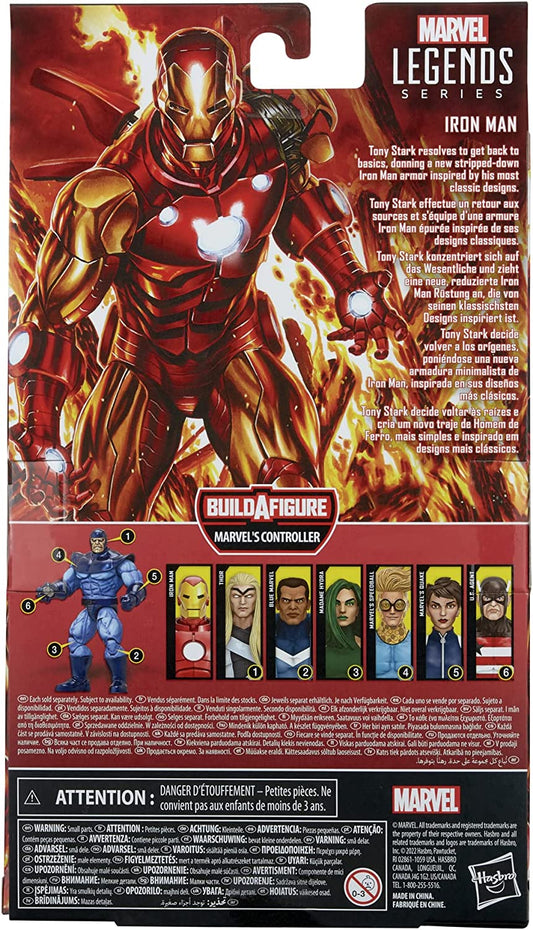 Iron Man Model 70 Figura De Acción Avengers Comics Marvel Legends 17 Cm