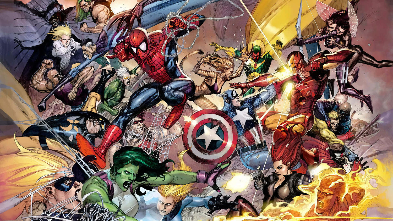 Figuras Marvel