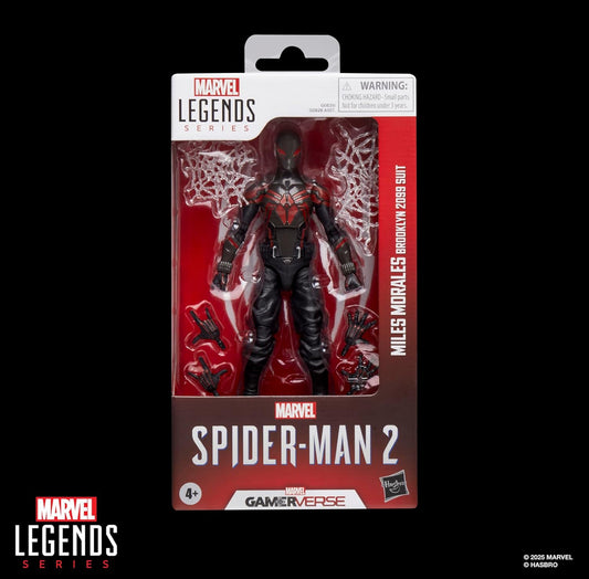 Miles Morales Brooklyn 2099 Figura De Acción Spiderman 2 Gamerverse Ps5 Marvel Legends 16cm