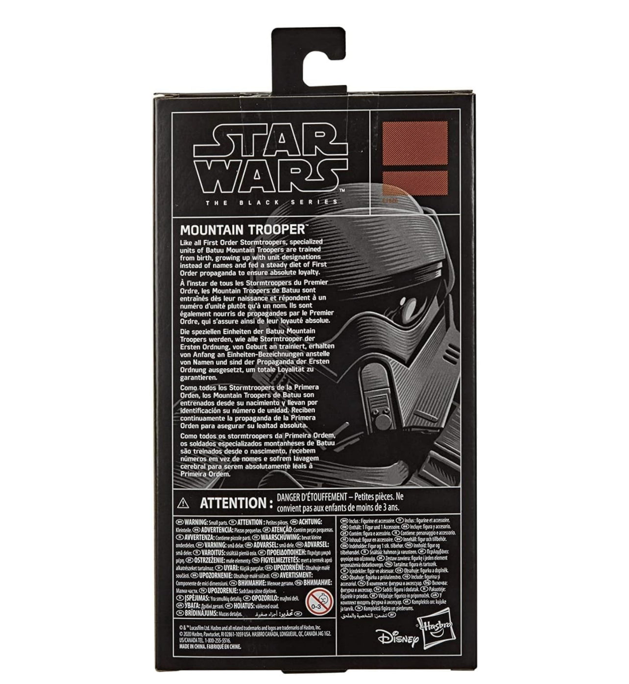 Mountain Trooper Figura de Acción Star Wars Black Series