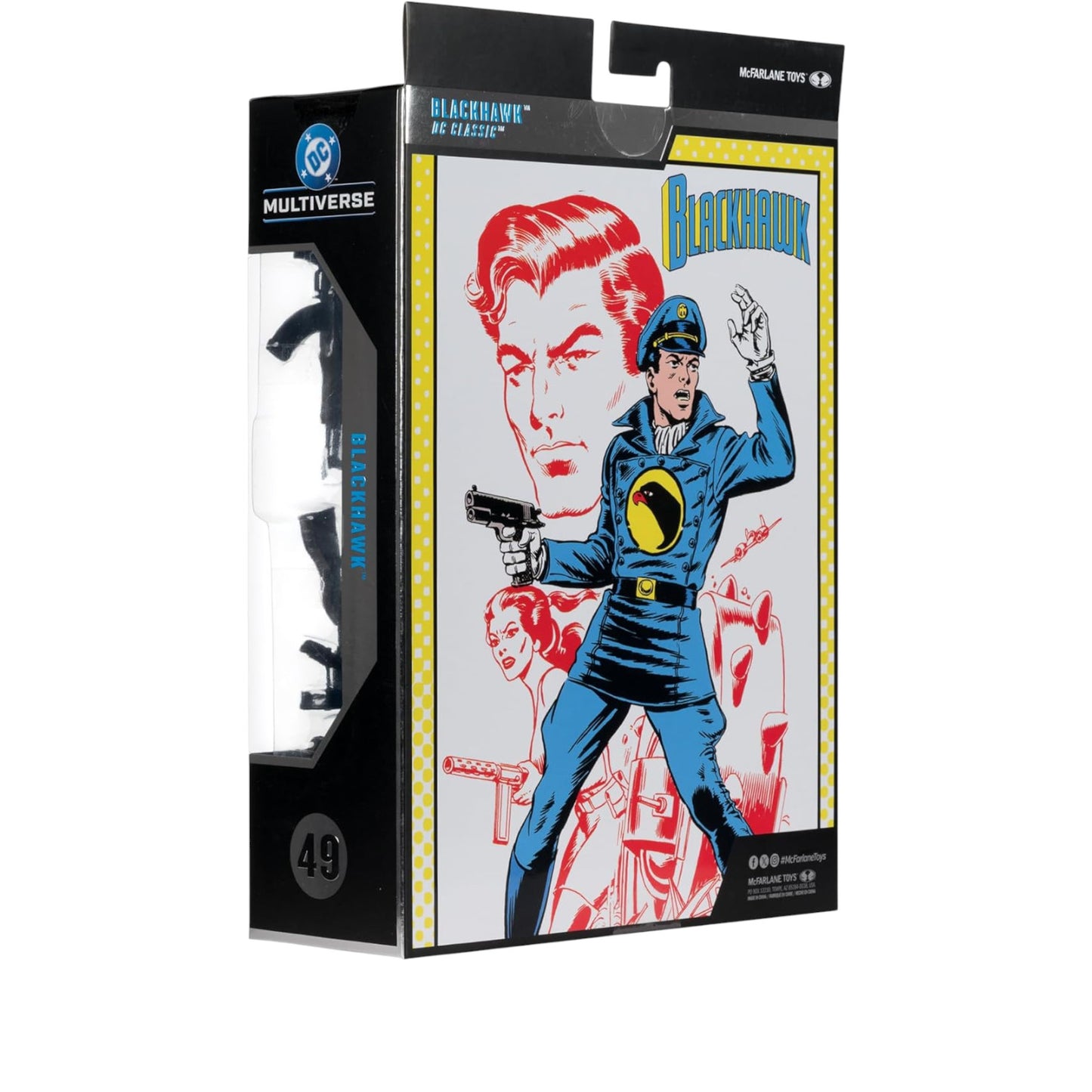 Blackhawk Figura De Acción DC Classic Multiverse Mcfarlane Toys 18 Cm