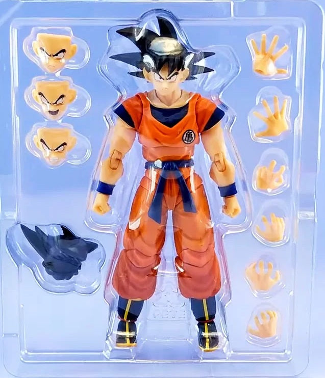 Son Goku The Lowest Born Saiyan Figura De Acción Dragon Ball SH Figuarts Bandai 15 Cm