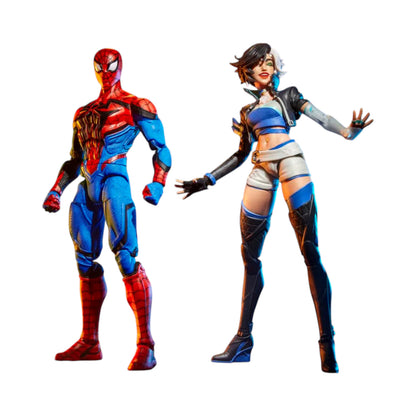 Spiderman & Luna Snow 2 Pack Figuras de Acción Marvel Rivals Marvel Legends 16 Cm