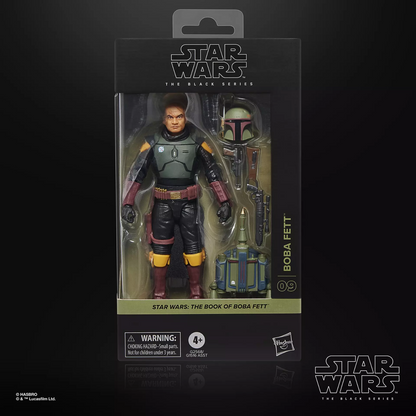 Boba Fett Figura de Acción Star Wars Book Of Boba Fett Black Series Hasbro 16 cm