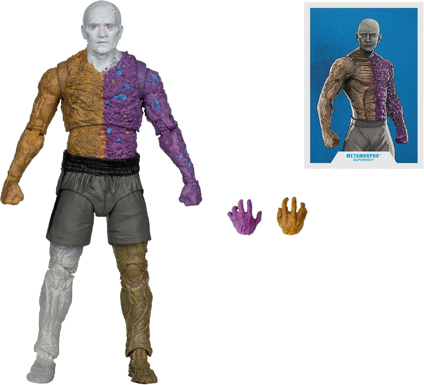 Metamorpho Figura De Acción Superman Movie Dc Multiverse Mcfarlane Toys 18cm