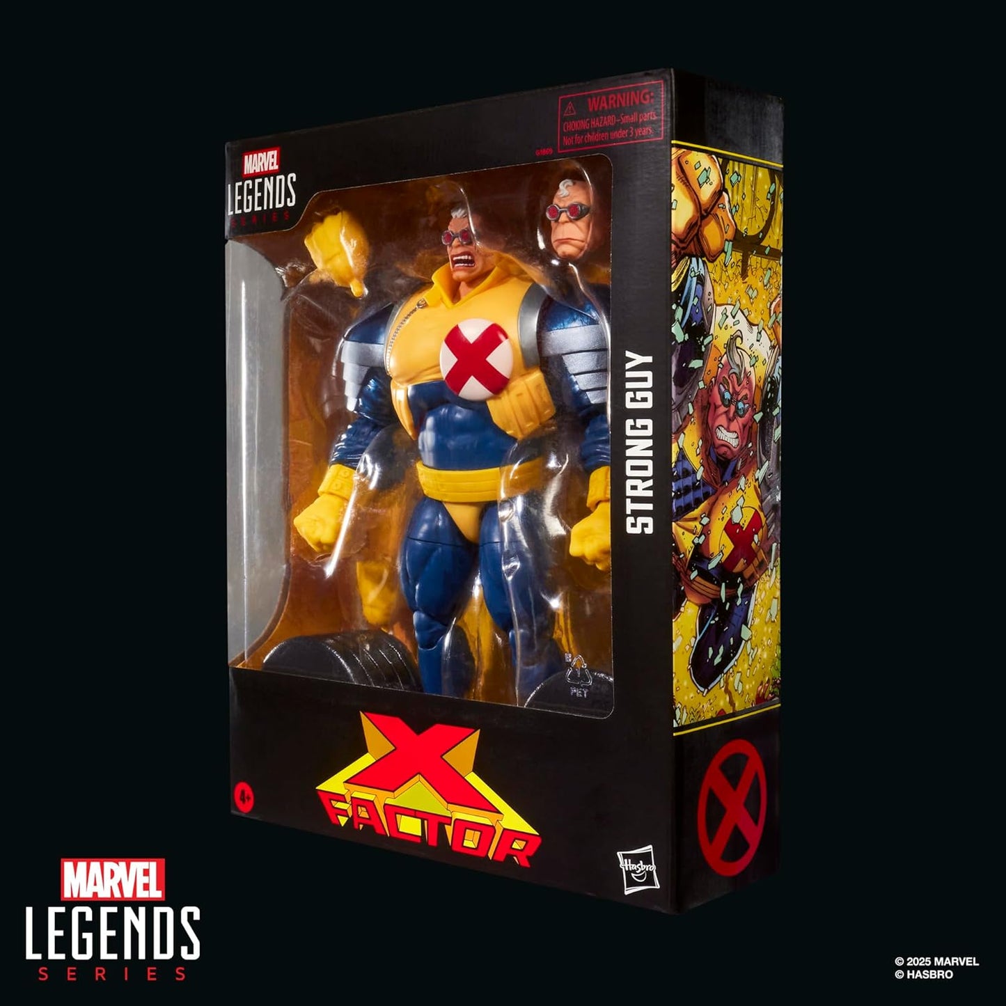 Strong Guy Figura de Acción X Men X Factor Marvel Legends Retro Hasbro 21 Cm