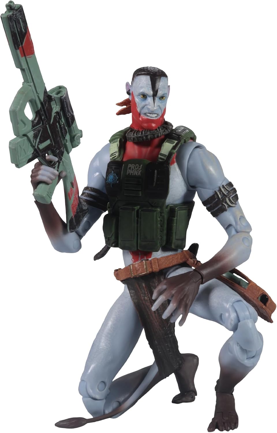 Quaritch Ash Warrior Figura de Acción Avatar Fire & Ash McFarlane Toys 18 Cm