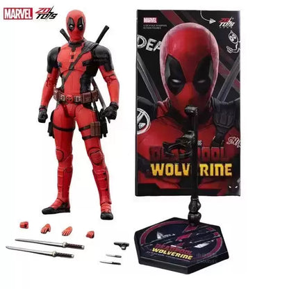 Deadpool Figura de Acción Deadpool & Wolverine Marvel ZD Toys 18 Cm