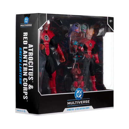 Atrocitus & Red Lantern Corps Pack Figura De Acción Green Lantern Dc Multiverse Mcfarlane Toys 18 cm
