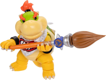 Bowser Jr Figura de Acción Super Mario Galaxy Movie Nintendo Jakks Pacific 13 cm