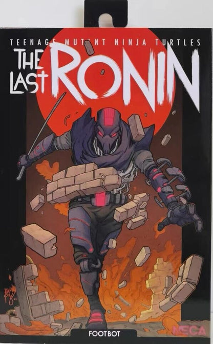 Figura De Acción Footbot The Last Ronin Teenage Mutant Ninja Turtles Ultimate Neca 18 Cm