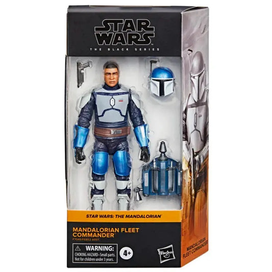 Mandalorian Fleet Commander Figura De Acción Star Wars The Mandalorian The Black Series Hasbro 16 Cm